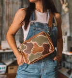 *PRE-ORDER* Duck Camo Cowgirl Lu Purse - section 1 (ships August  4-8)