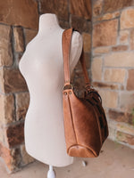 Checker Slouch Purse